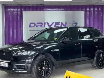 Used Jaguar F-Pace R-Sport 163 HP (119 kW) 2019 Black SUV