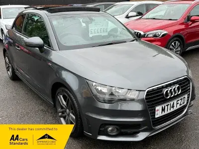 Used Audi A1 S-Line 122 HP (89 kW) 2014 Grey Hatchback