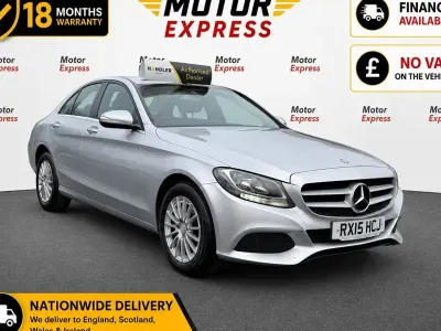 Used Mercedes C200 SE 136 HP (100 kW) 2015 Silver Sedan