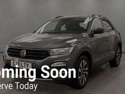 Grey Used 2021 VW T-Roc Active SUV | £11,495