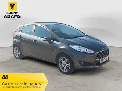 Used Ford Fiesta Zetec 2015 Grey Hatchback