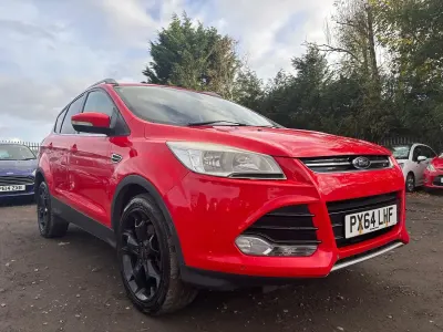 Used Ford Kuga Titanium 140 HP (102 kW) 2014 Red SUV