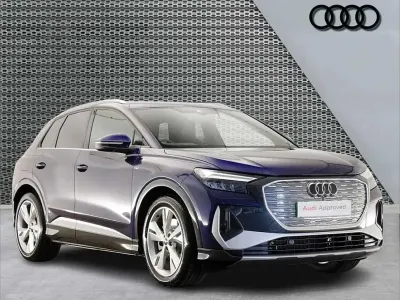 New Audi Q4 e-tron S-Line 206 kW (281 HP) 2026 Blue SUV