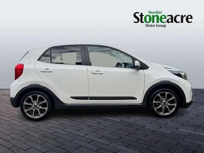 Used Kia Picanto X-Line 83 HP (61 kW) 2019 White Hatchback