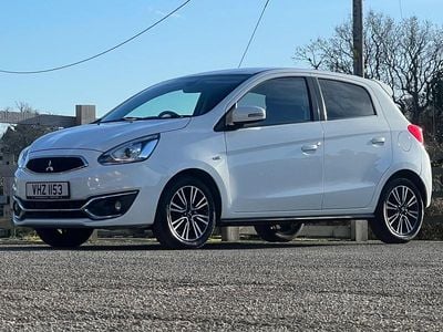Used Mitsubishi Mirage 79 HP (58 kW) 2017 White Hatchback