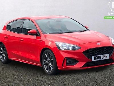 Used Ford Focus ST-Line 125 HP (91 kW) 2019 Red Hatchback