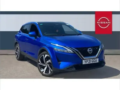 Used Nissan Qashqai Tekna+ 155 HP (114 kW) 2021 Blue SUV