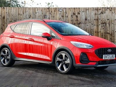 Red Used 2023 Ford Fiesta Active Hatchback | £7,395 (Good price)
