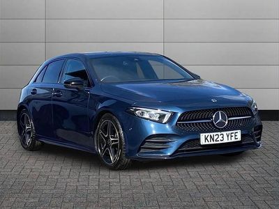Used Mercedes A180 Executive 136 HP (100 kW) 2023 Denim blue Hatchback