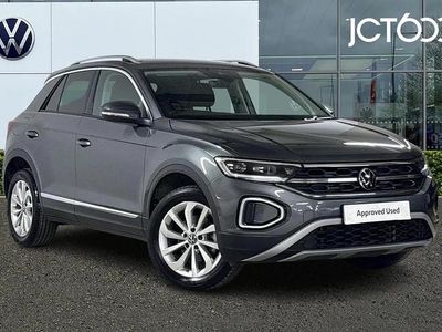 Grey Used 2024 VW T-Roc Style SUV | £22,433 (Fair price)