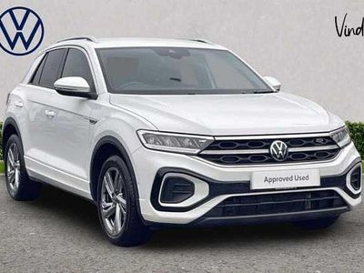 Used VW T-Roc R-line 150 HP (110 kW) 2023 White SUV