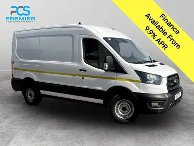 Used Ford Transit 130 HP (95 kW) 2021 White Van
