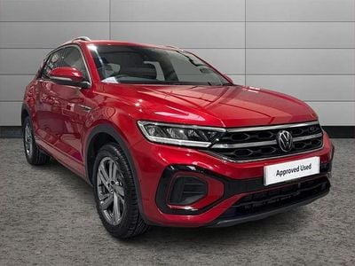 Used VW T-Roc R-line 147 HP (108 kW) 2023 Red SUV