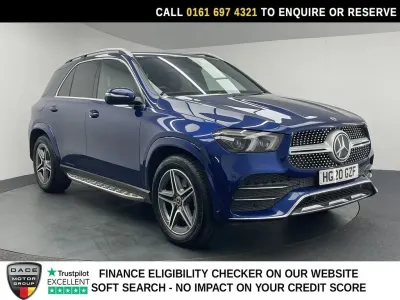 Usado Mercedes GLE300 AMG line 245 HP (180 kW) 2020 Azul SUV