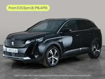 Used Peugeot 3008 GT-line 300 HP (220 kW) 2023 Black SUV