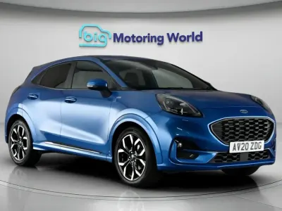 Used Ford Puma ST-Line X 155 HP (114 kW) 2020 Blue SUV