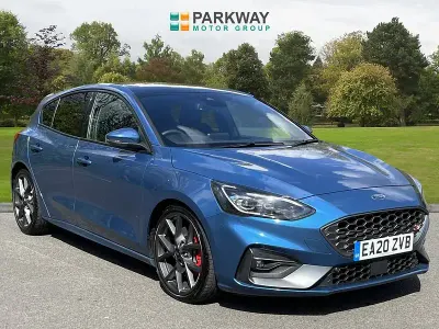 Used Ford Focus ST 190 HP (139 kW) 2020 Blue Hatchback