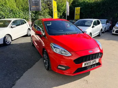 Używany Ford Fiesta ST-Line 125 KM (91 kW) 2019 Czerwony Hatchback