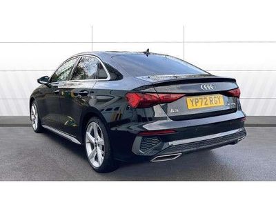 Used Audi A3 S-Line 150 HP (110 kW) 2022 Black Sedan