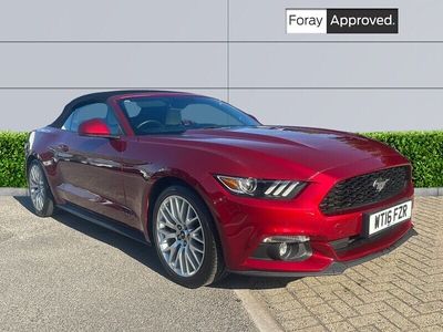 used Ford Mustang 2.3 EcoBoost 2dr Auto Convertible