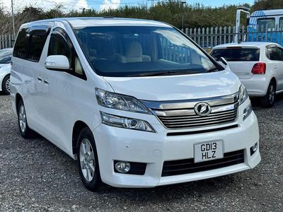 White Used 2013 Toyota Alphard MPV | £13,995