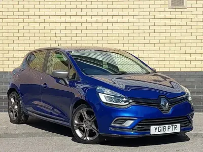 Used Renault Clio GT-Line 90 HP (66 kW) 2018 Blue Hatchback