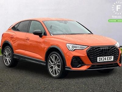 Used Audi Q3 Sportback Black Edition 2024 Orange SUV