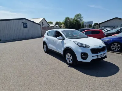 Used Kia Sportage 130 HP (95 kW) 2016 White SUV