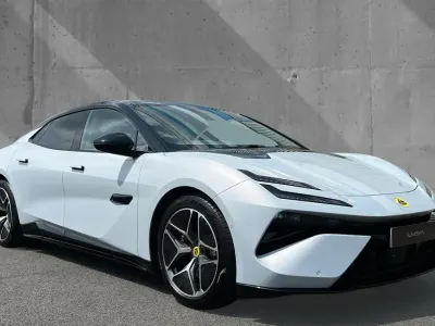 New Lotus Emeya 450 kW (612 HP) 2026 White Hatchback