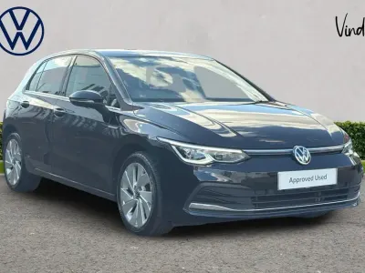 Used VW Golf VIII Style 147 HP (108 kW) 2020 Black Hatchback