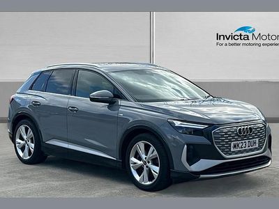 Used Audi Q4 e-tron S-Line 150 kW (204 HP) 2023 Grey SUV