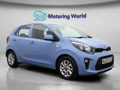 Used Kia Picanto 66 HP (48 kW) 2020 Blue Hatchback