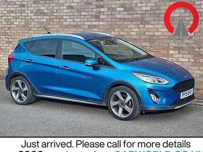 Used Ford Fiesta Active X 100 HP (73 kW) 2019 Blue Hatchback