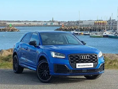 Used Audi Q2 Black Edition 150 HP (110 kW) 2020 Blue SUV
