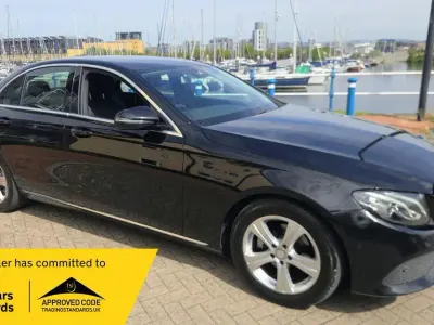 Used Mercedes E220 SE 2016 Black Sedan