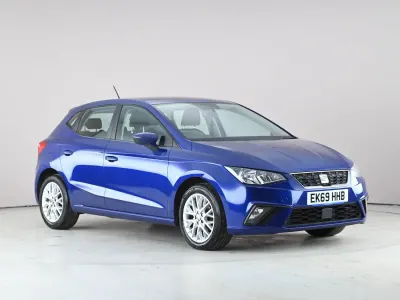 Usado Seat Ibiza SE Technology 2019 Azul Utilitario