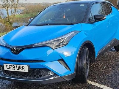 Used Toyota C-HR 116 HP (85 kW) 2019 Blue/black SUV