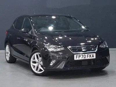 Used Seat Ibiza FR 95 HP (69 kW) 2020 Black Hatchback