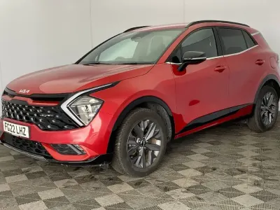 Used Kia Sportage GT-Line 226 HP (166 kW) 2022 Red SUV
