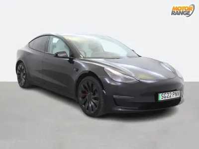 Used Tesla Model 3 Performance 461 kW (627 HP) 2022 Black Sedan
