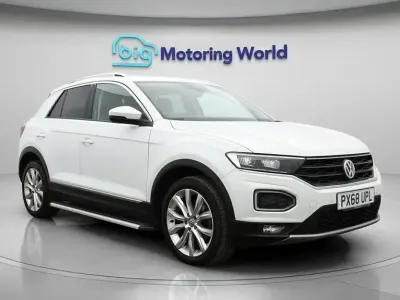 Used VW T-Roc SEL 115 HP (84 kW) 2018 White SUV