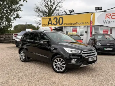 Used Ford Kuga Titanium 150 HP (110 kW) 2019 Black SUV