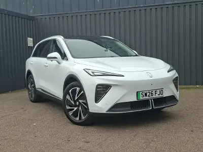 New MG MGS6 EV Trophy 265 kW (361 HP) 2026 White SUV