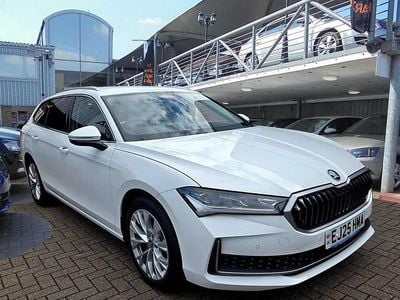 New Skoda Superb SE L 147 HP (108 kW) 2025 Pure white Estate