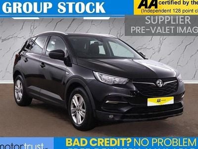 Used Vauxhall Grandland X S 130 HP (95 kW) 2018 Black SUV