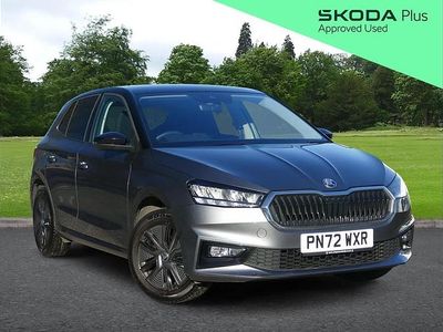 Graphite grey metallic black magic pearl effect Used 2022 Skoda Fabia Colour Edition Hatchback | £13,345 (Fair price)