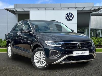 Used VW T-Roc Life 150 HP (110 kW) 2022 Black SUV