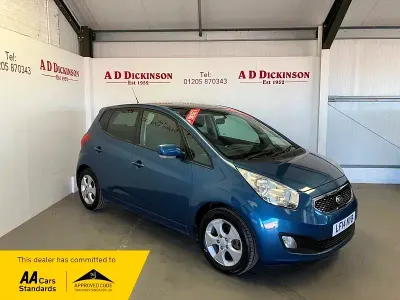 Used Kia Venga 2014 Blue Hatchback