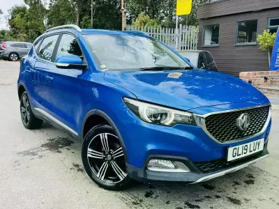 Used MG ZS Exclusive 111 HP (81 kW) 2019 Blue SUV