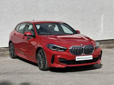 Used BMW 118 M Sport 134 HP (98 kW) 2023 Red Hatchback
